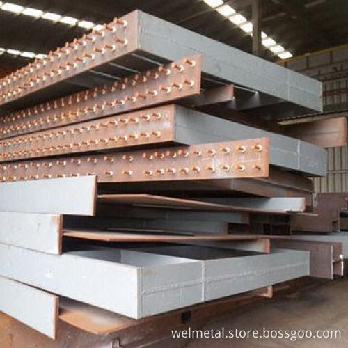 Steel structure with 3-layer painting
